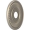 Ekena Millwork Berkshire PVC Medallion (Canopies up to 7"), 16"OD x 3 1/2"ID x 1"P, Metallic Silver Metallic CMP16BECSV - alternate 3